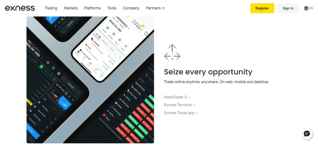 Exness Trading Platforms