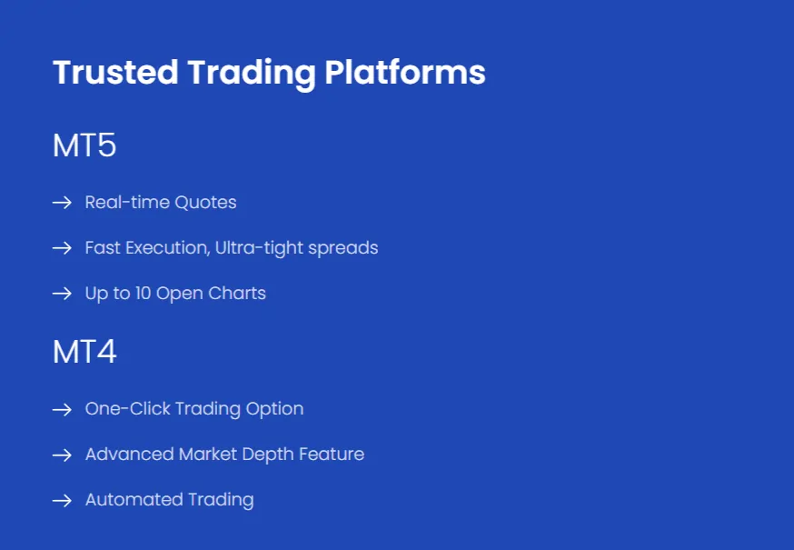 CapitalXtend Trading Platforms