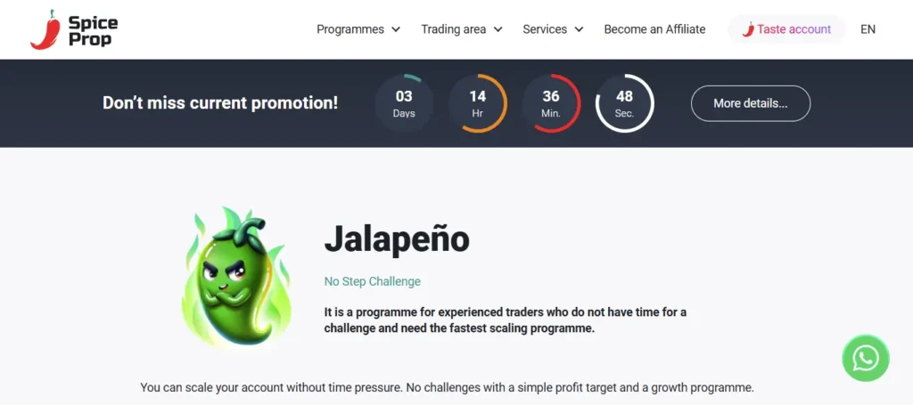 Jalapeño No-Step Challenge