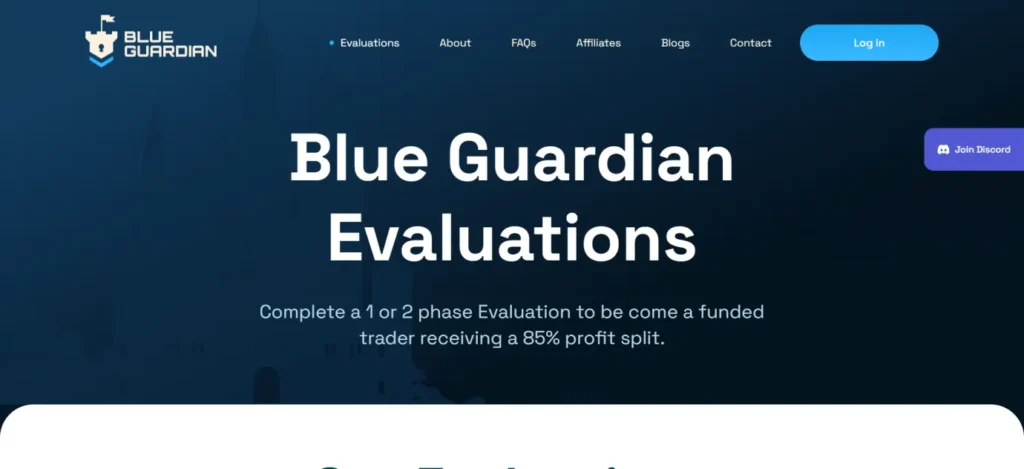 Blue Guardian evaluation process